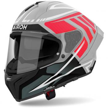 Airoh Casco Integral Matryx Rider Adulto Rojo Negro Gris