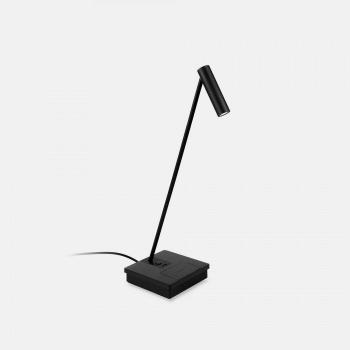 Lámpara de mesa LED Elamp Aluminio Negro 55,4 cm 1 x LED 2.2W 175lm 2700K