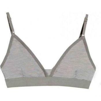 Icebreaker Siren - Sujetador Bra Gris Blizzard HTHR/Lunar Talla:extra-small