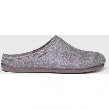 Zapatillas de casa para mujer Toni Pons Mona-FR Gris, fabricadas en España, alta calidad, cerradas, fieltro reciclado, tonos lisos