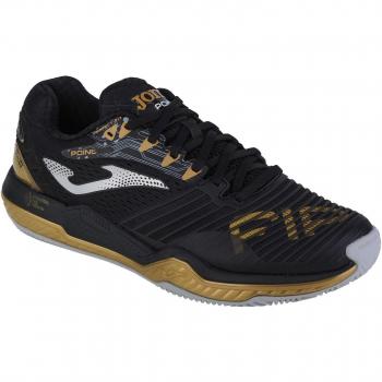 Zapatilla Pádel Hombre Joma Point 2371 Negro Oro Alta Competición