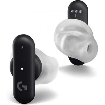 Logitech G FITS True Wireless Gaming Earbuds with LIGHTFORM Technology - Black