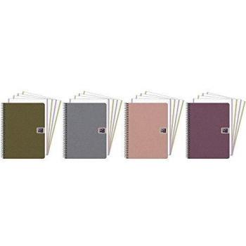 Oxford 400101724 - Pack de 5 cuadernos microperforados, A5+
