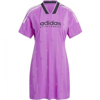 Vestido adidas tiro cut 3 bandas jacquard mujer morado