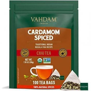 VAHDAM, Té Chai Masala de Cardamomo