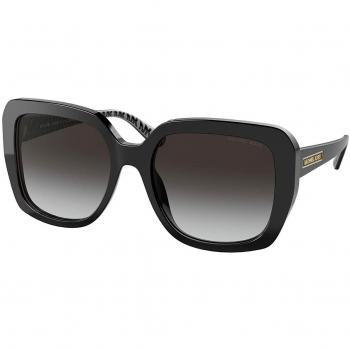 Michael Kors Manhasset MK2140 Black Oversized Square Sunglasses for Women