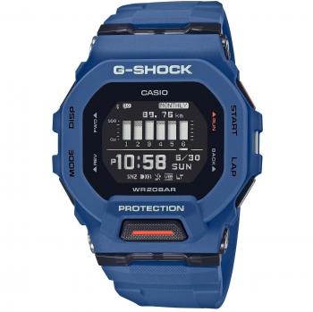 Casio G-Shock G-Squad World Time Mobile Link Digital Men's Watch - GBD-200-2 Black 200M