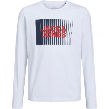 Jack & Jones Children's Long-Sleeved Round Neck T-Shirt with Corp Logo Play