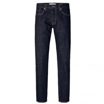 Selected Homme Slim Fit Jeans in Dark Blue, Size 30/L34