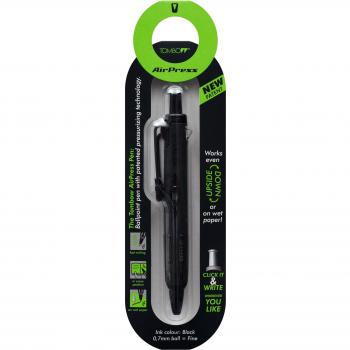 Bolígrafo Tombow Air Press - Bola 0,7 mm - Color negro