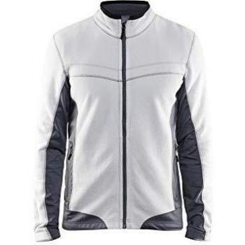 Blaklader Microfleece Jacket White/Grey Size XS