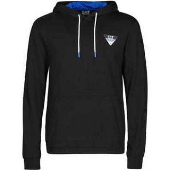 Emporio Armani EA7 Men's Black Hoodie Sweatshirt Size M