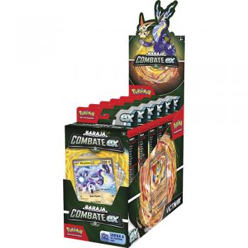 Juego de cartas Pokémon TCG July EX Battle Deck Miraidon & Victini - 1 unidad aleatoria, incluye cartas coleccionables, baraja de combate y personajes exclusivos