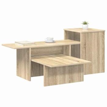 Mesa Consola Roble Sonoma 91,5 x 35 x 38,5 cm Madera Ingenierizada