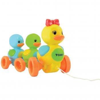 Toomies de Bizak, Familia Patitos con Sonido, Juguete Arrastre Musical, Juego para Andar, Incluye Familia de Patitos