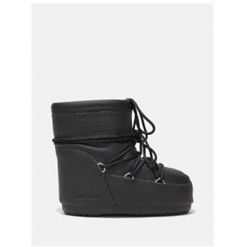 Moon Boot Icon Low Rubber Black Unisex Winter Boots Size 42-44