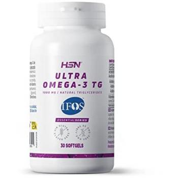 Ultra Omega-3 TG (IFOS) 1000mg - 30 Perlas de Aceite de Pescado Concentrado con 35% EPA y 25% DHA, No-GMO y Sin Gluten