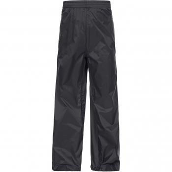 Trespass Qikpac Compact Pack Away - Pantalones Impermeables con 3 Aberturas de Bolsillo, Color Negro, Talla 5/6