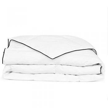 vidaXL Edredón de Invierno 240x200 cm Blanco Ropa Cama Hogar Colcha de Plumón