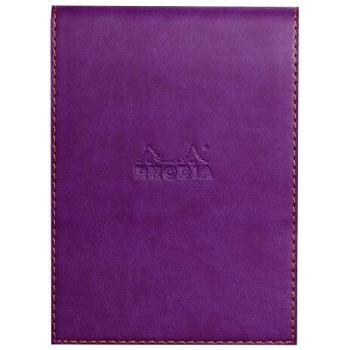 Funda porta-bloc + bloc Rhodia 138110C - Cuadricula (5x5mm)