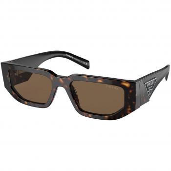 Prada PR 09ZSF Asian Fit 2AU06B Men's Tortoiseshell Sunglasses Size 55