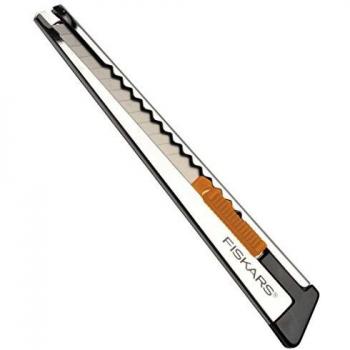 FISKARS Cutters planos 9 mm Sistema bloqueo cuchillas 1004619 24 u.
