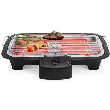 Tristar BQ-2813 Barbacoa eléctrica, 2000 W, Plástico, Negro