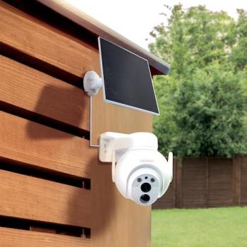 Cámara IP Exterior Motorizada 2.5K Solar con Batería HomeCam Avidsen 127157