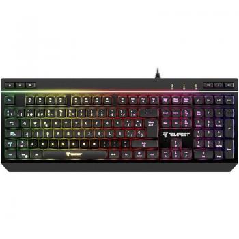 Teclado Gaming Retroiluminado Tempest K9 Nebula Fury RGB