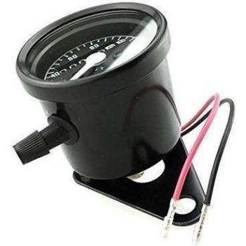 Motor De Motocicleta De La Bici Del Odómetro LCD Digital De Doble Indicador De Velocidad