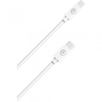 Cable USB C a Lightning 50 cm 3A Blanco Bigben