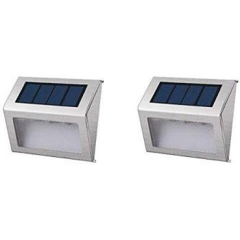 Lámpara Lumisky Pack de 2 Spots Solares Mural Exterior Estancos 3 LEDs