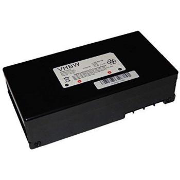 Batería recargable Li-Ion 2300 mAh (25,2 V) compatible con Stiga 1126-1032-01 para robot cortacésped