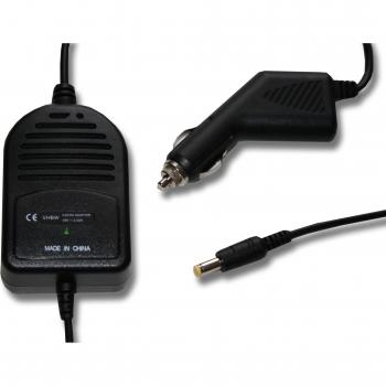 vhbw Cable de Carga, Coche Compatible con DELL Inspiron 1150, 1545, 1555, 15-5547, 1564 portátil - Cargador 12V, 65W