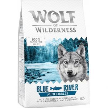 Wolf of Wilderness Mini Blue River with Salmon - 1 kg