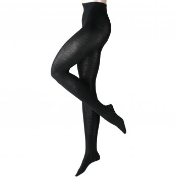 Falke Soft Merino Tights, Black, Size M