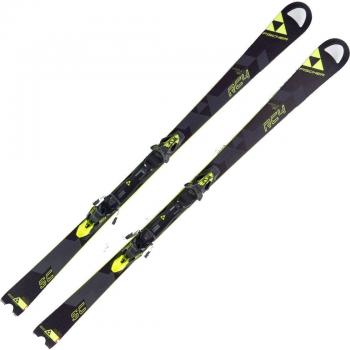 Skis Fischer RC4 WorldCup SC + Bindings RC4 Z12 Racetrack 2017 - Lenght 160 cm