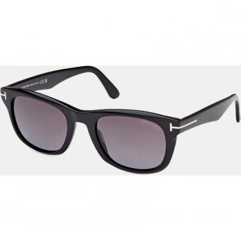 Tom Ford Bold Square Sunglasses Black/Grey Gradient Unisex 54 MM