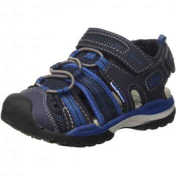 Geox J Borealis Boy C, Sandalias Punta Cerrada para Niños, Azul