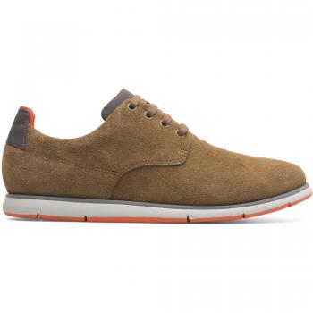 CAMPER Smith Casual Shoes for Men - Brown, Size 44, Cotton Fabric
