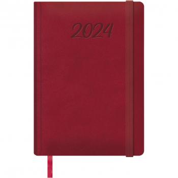 Dohe Agenda 2024 Manaos - Día Página - Tamaño A5 (15x21 cm) - 336 Páginas - Encuadernación Cosida - Tapa Dura de Polipiel con Cierre
