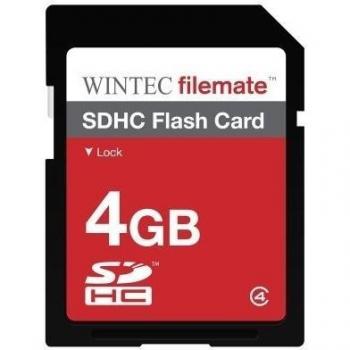 Wintec Filemate 4 GB Class 4 Secure Digital SDHC tarjeta