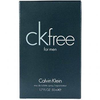 Calvin Klein CK Free For Men Eau De Toilette 50ml - Grey