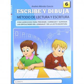 Escribe y dibuja: Cuaderno 6 - 9788497007122