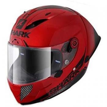 SHARK NC Casco per Moto, Hombre, Rojo, XS