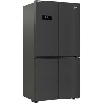 Refrigerador Americano Beko 572L 4 Puertas Tecnología NeoFrost Color Carbón
