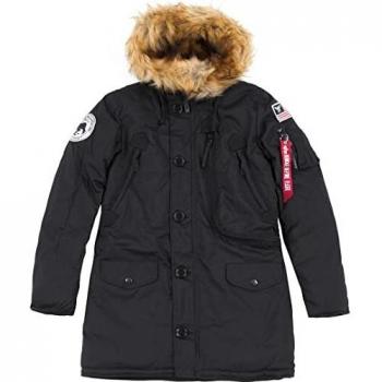 Alpha Industries Women's Black Polar Jacket XS-S