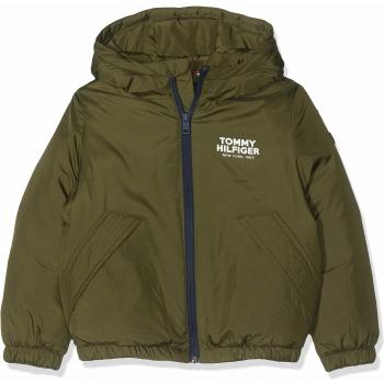 Tommy Jeans Dg TJM Jacket Abrigo, Verde