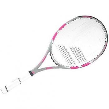 Babolat-Flow lite, color rosa y gris-Raqueta de tenis, color  - gris claro, tamaño SL0