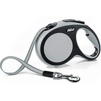 Croci C2055821 Plomo de Perro Flexi Confort Cinta L 8 M Gris